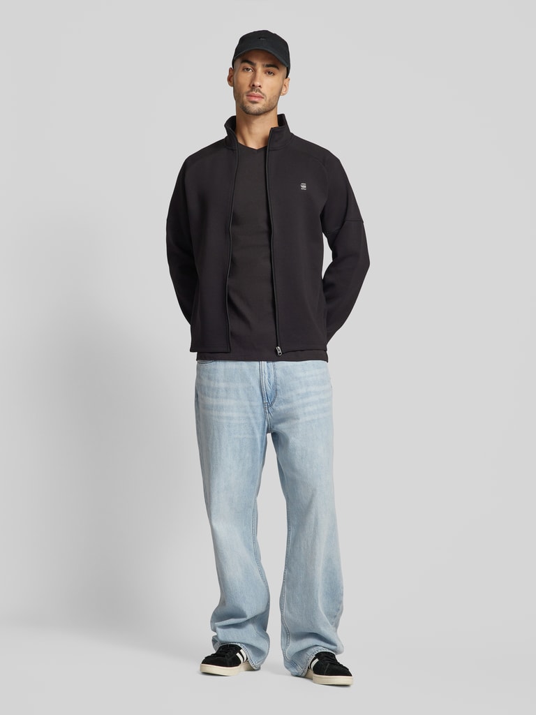 G-Star Raw Sweatjacke mit Stehkragen Modell 