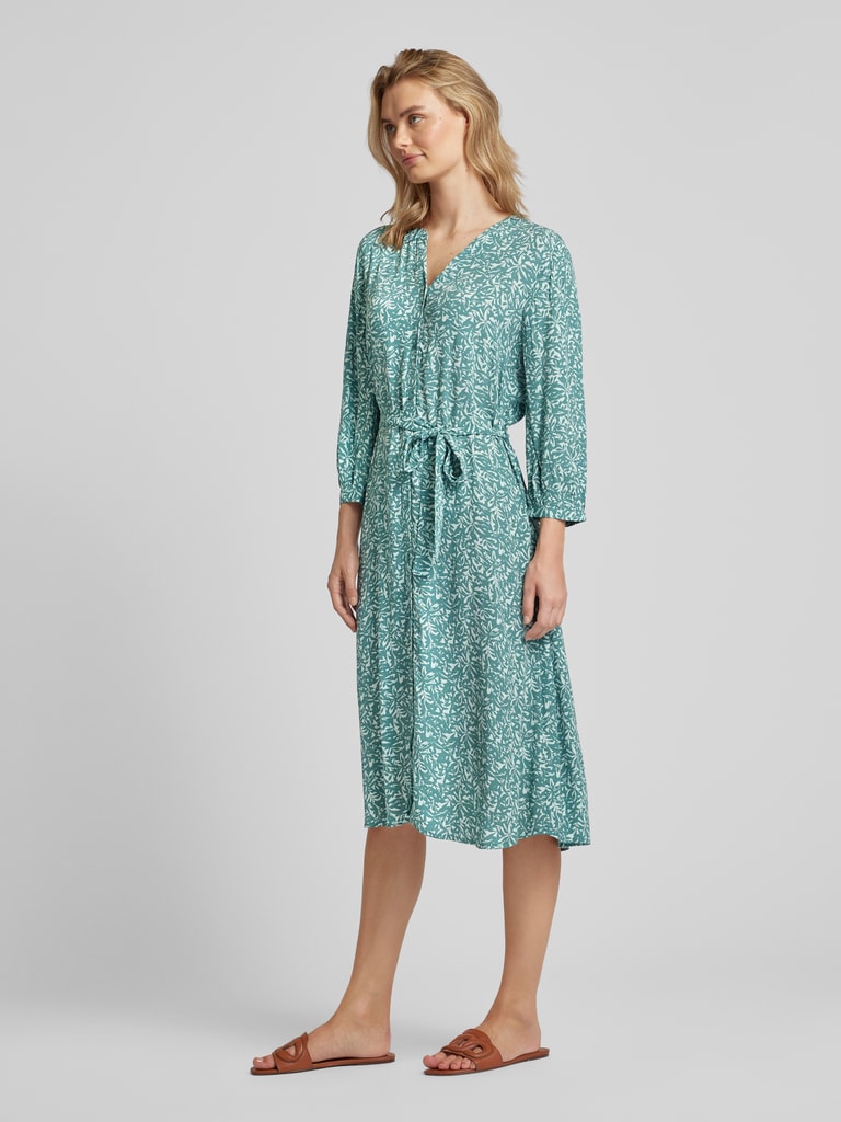 TOM TAILOR Mädchen Mini-Kleid Mit Schmetterlingsprint - Nachhaltig & Lässig