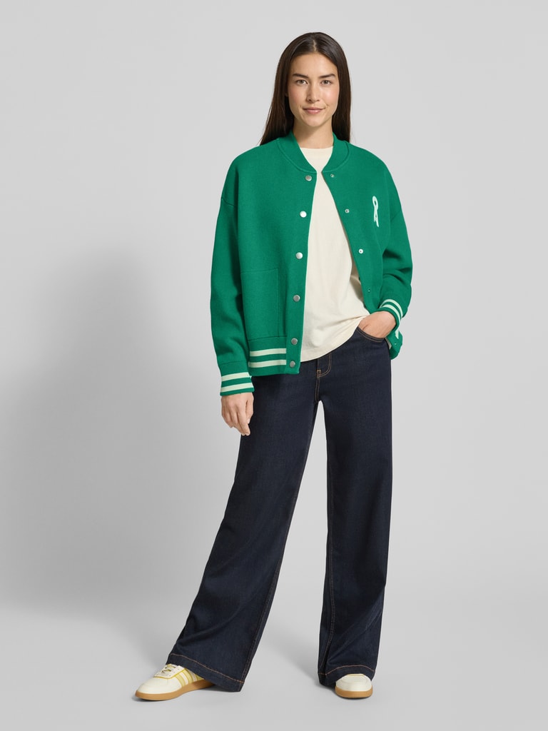 Armedangels Cardigan ICONIC Å RAMONAA BOUCLÉ (Mock-Ausschnitt