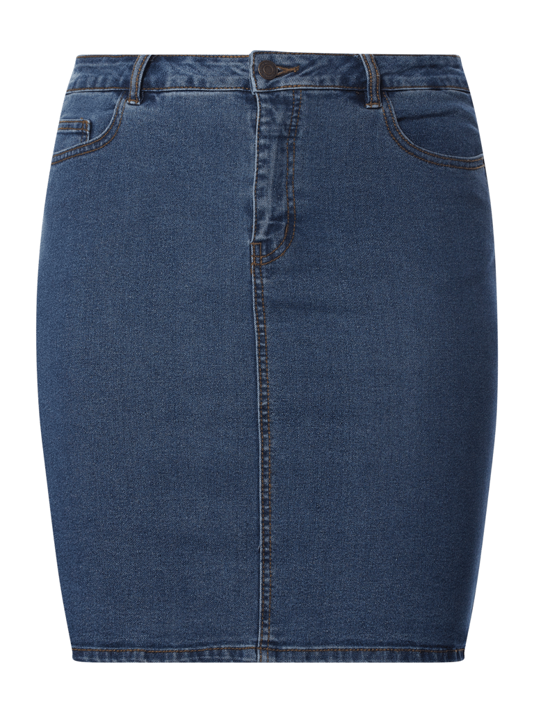 Vero Moda Curve PLUS SIZE Jeansrock mit Ziernähten Modell 'Hot Nine' (jeans) online kaufen