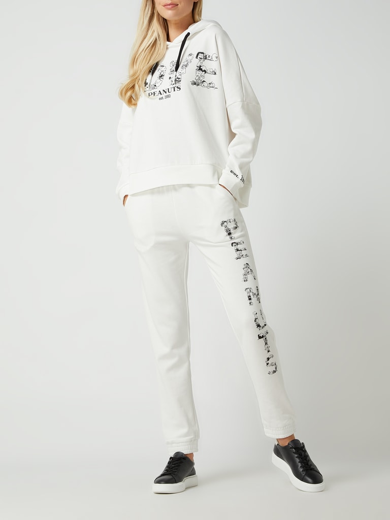 Frogbox Hoodie met Peanuts™print in offwhite online kopen P&C