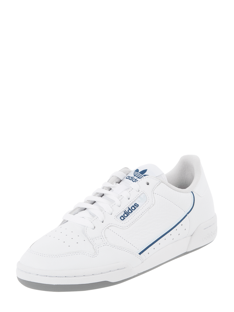 adidas Originals Sneaker aus Leder und Textil Modell Continental 80 weiss online kaufen