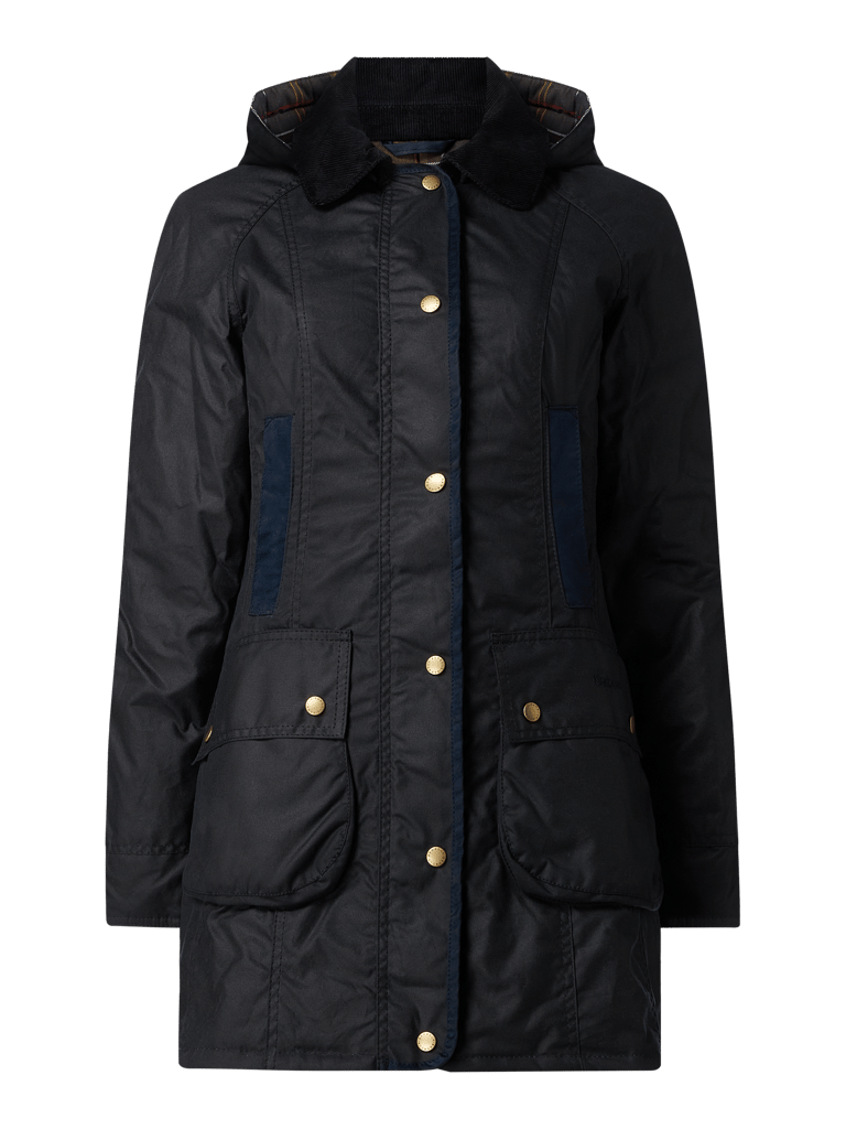 BARBOUR Parka aus gewachster Baumwolle Modell 'Bower' (marine) online ...