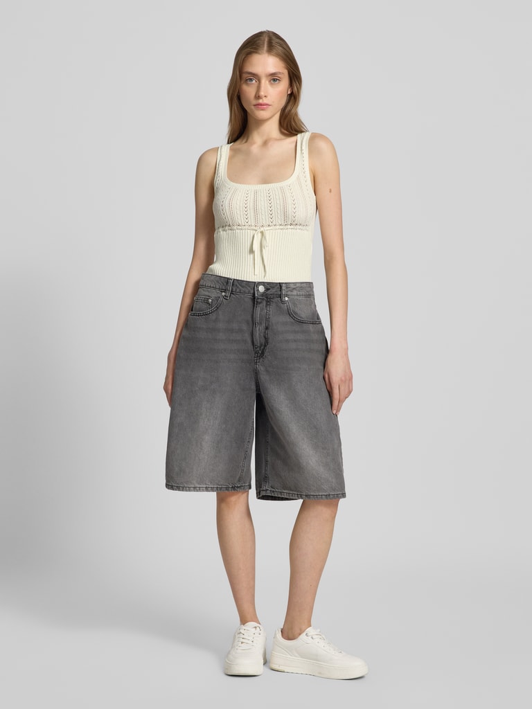 Review Tanktop met vierkante hals in offwhite online kopen | P&C