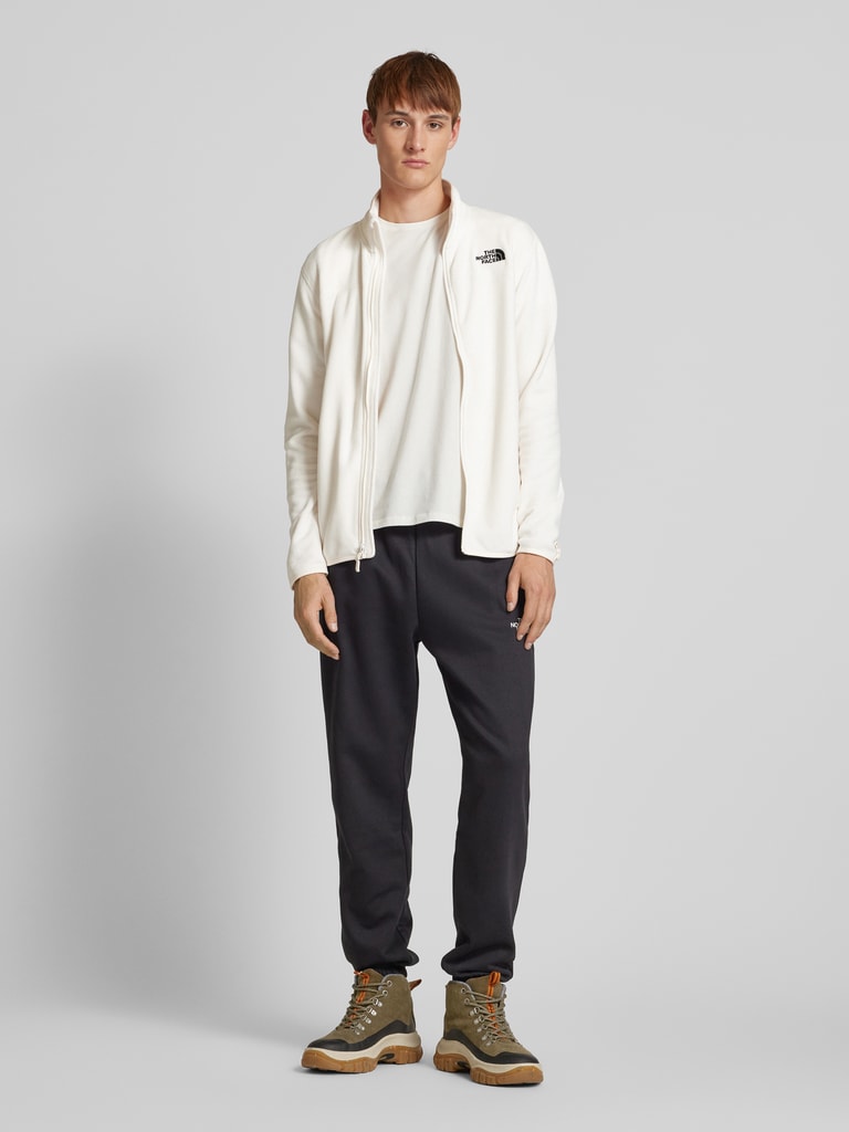 Teddy sweatjack met opstaande kraag in beige van Tom Tailor Teddy sweatjack met opstaande kraag in beige van Tom Tailor