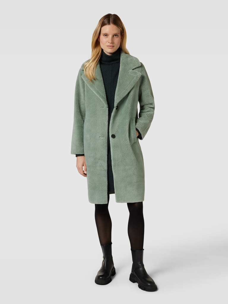 Teddy Parka Oliv Damen S Oliver S Oliver Cordmantel RED LABEL