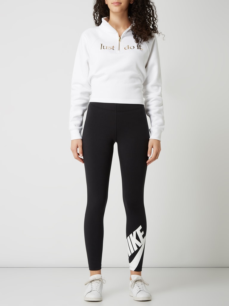 Nike Sportlegging met logoprint in zwart online kopen