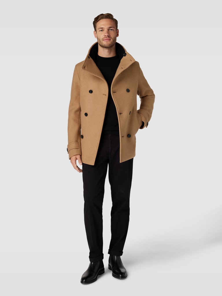 AlphaTauri Jacke mit Stehkragen und Ärmelriegeln Modell 'ORATA