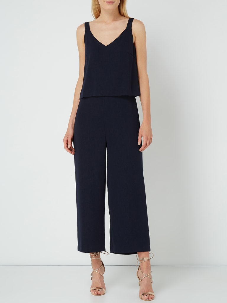 Jake*s Collection Jumpsuit mit verkürztem Bein (marineblau) online kaufen