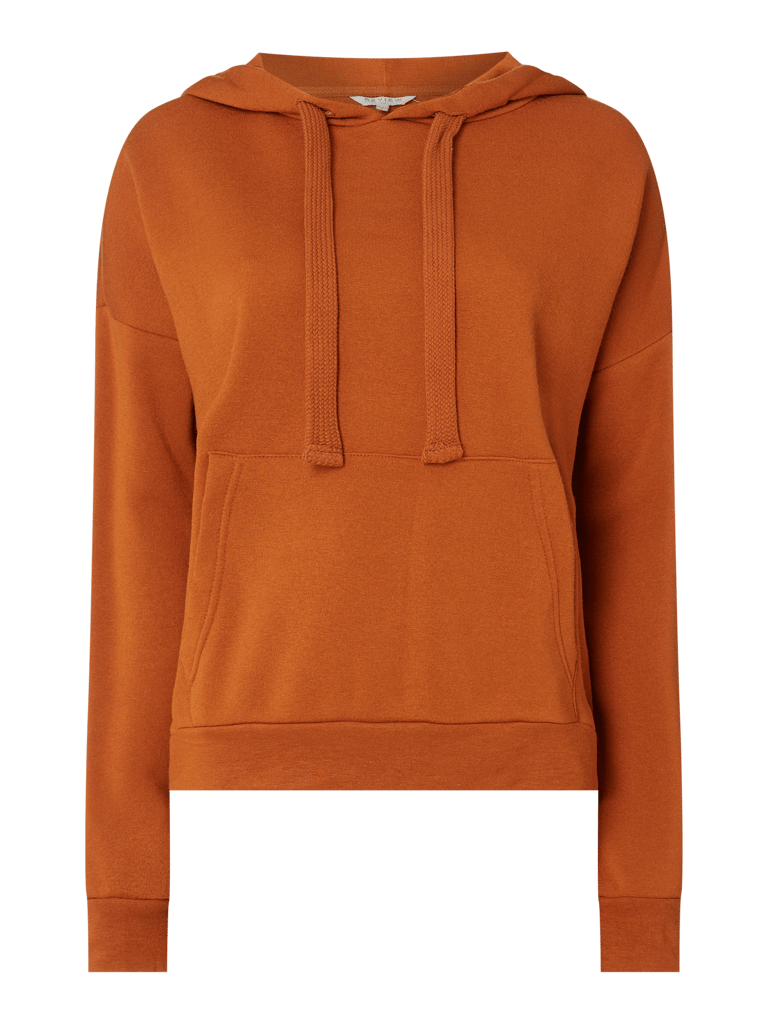 Review Hoodie met oversized schouders in cognac online kopen | P&C