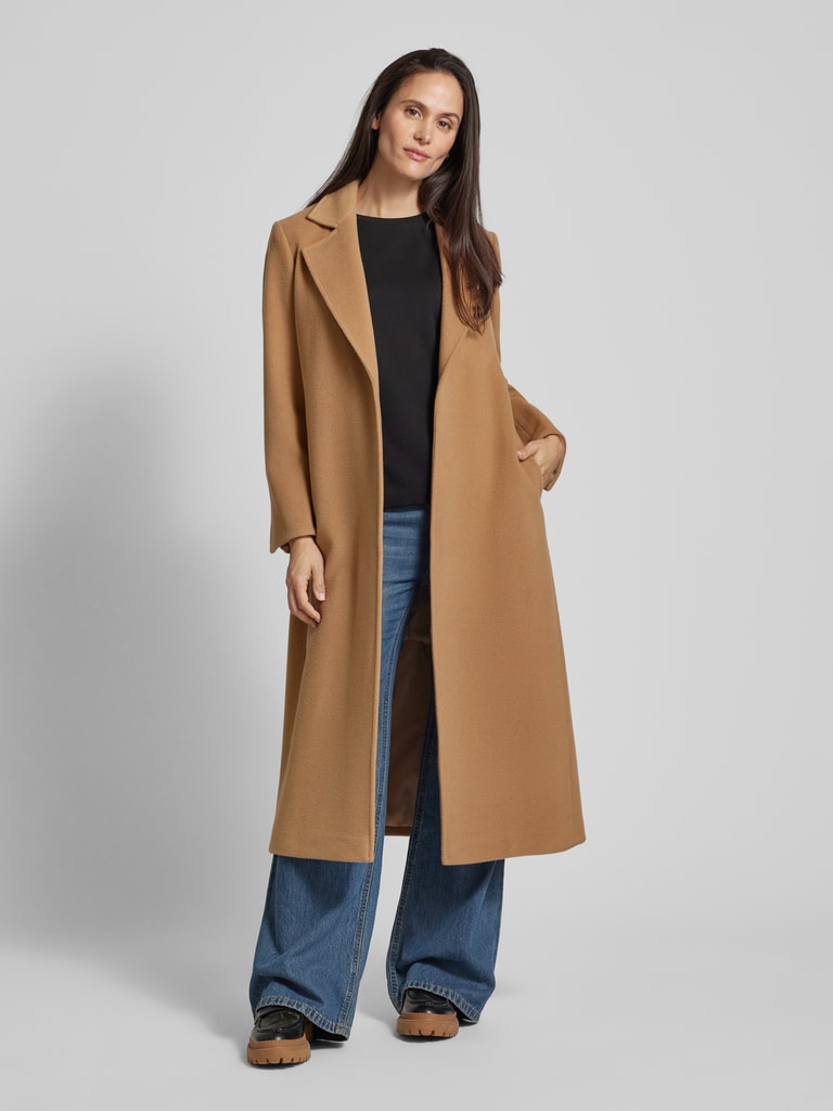Wunderbar Camel Wollmantel Damen Bilder