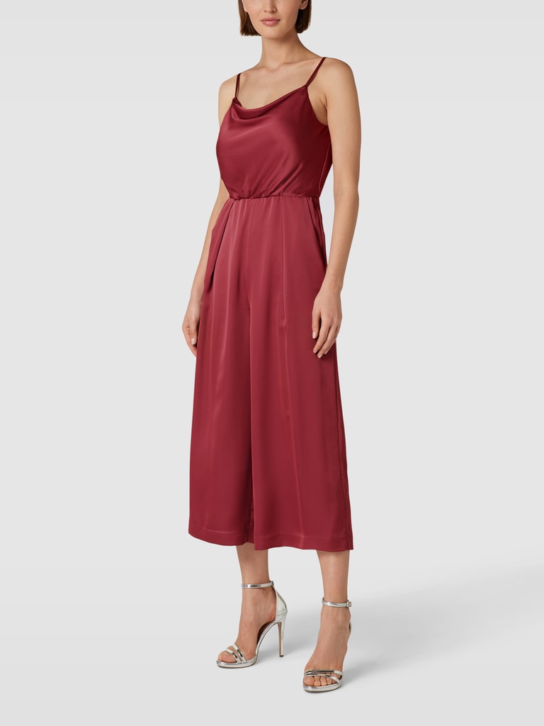 Jake*s Cocktail Jumpsuit mit Wasserfallausschnitt (rostrot) online kaufen