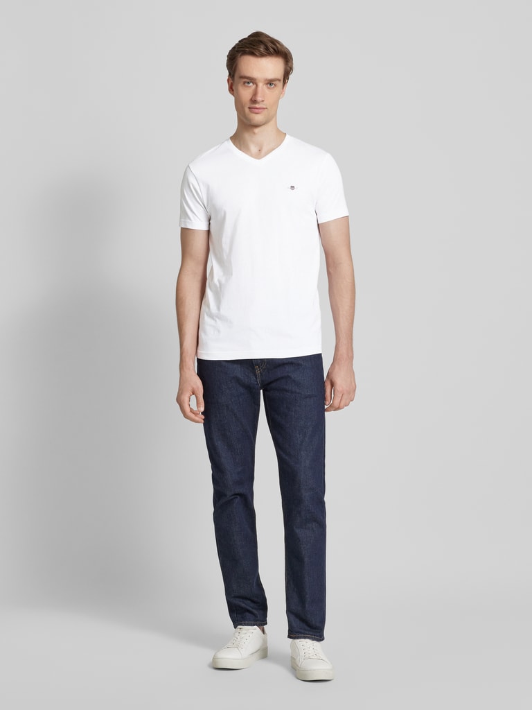 Gant White Original Slim Fit Tshirt