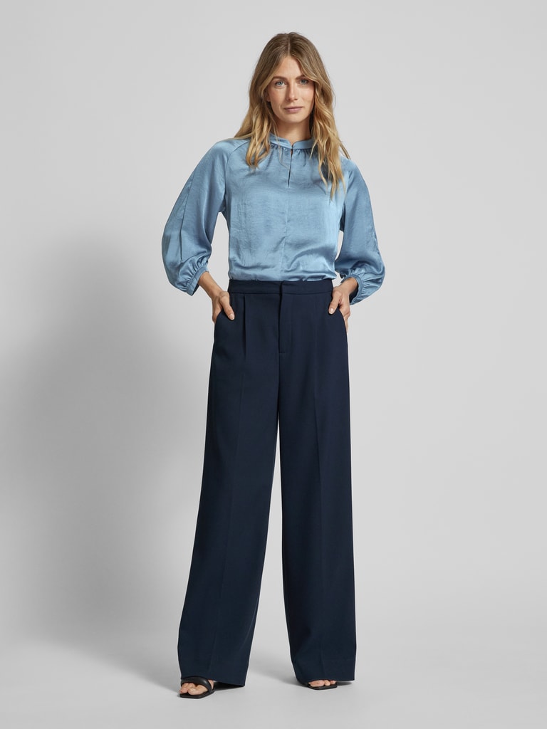 Luisa Cerano Bluse Mit 3 4 Arm rauchblau Online Kaufen luisa-cerano-bluse-mit-3-4-arm-rauchblau-online-kaufen