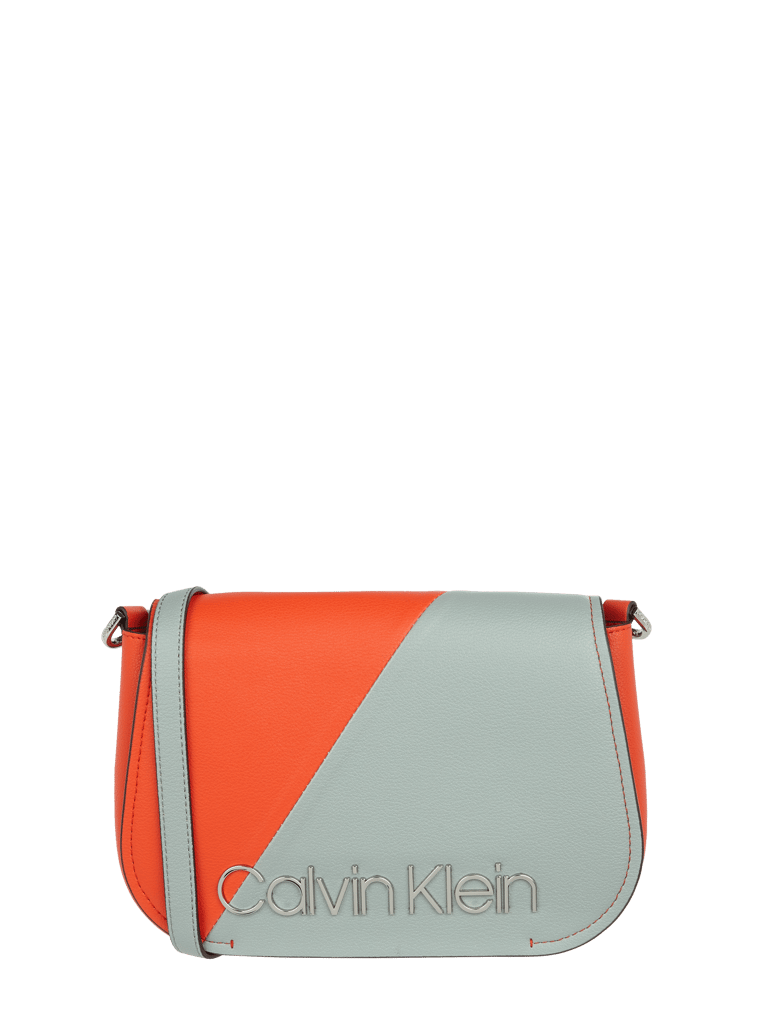 CK Calvin Klein Crossbody Bag im zweifarbigen Design (orange) online kaufen
