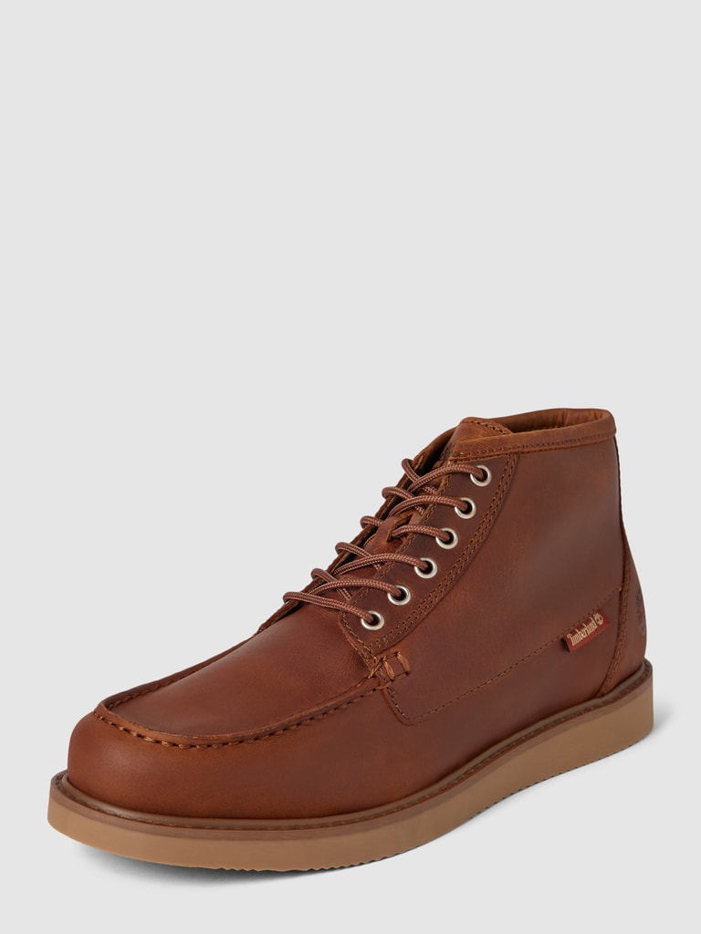 Timberland Boots mit Schnürung und Label-Detail (mittelbraun) online kaufen