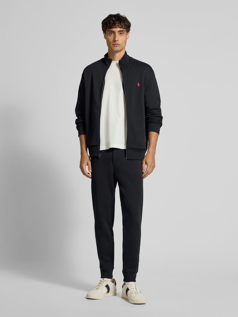 Fleece trui met opstaande kraag, Made to be cool, licht grijs | Voordelig bij