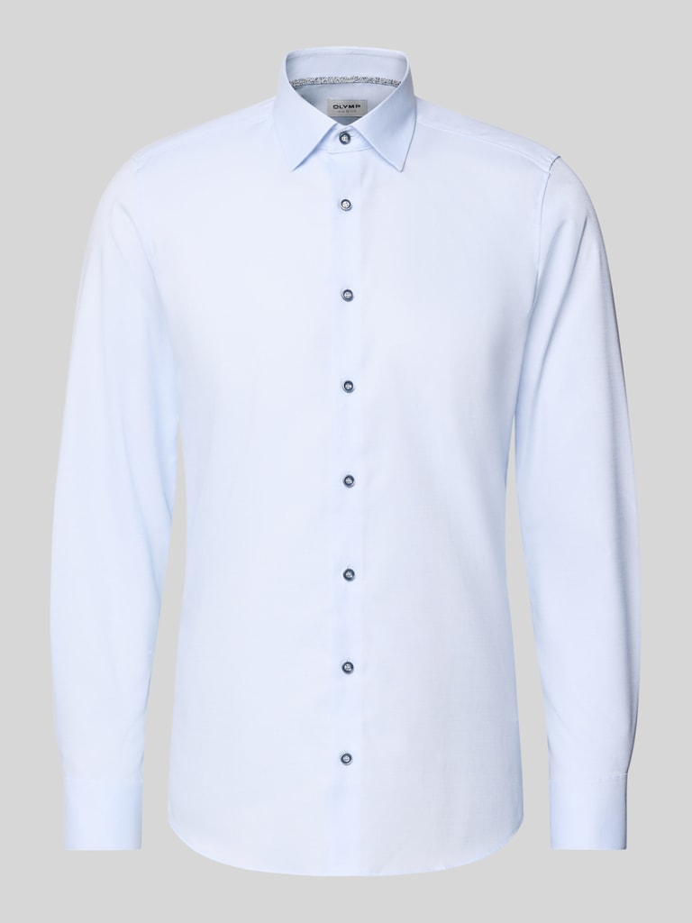 OLYMP Herren Businesshemd Comfort Fit – Extra Langer Arm (69 Cm), Bügelfrei, 100% Baumwolle, New Kent Kragen
