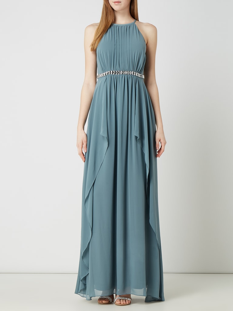 Jake*s Cocktail Abendkleid aus Chiffon mit Volants (bottle) online kaufen