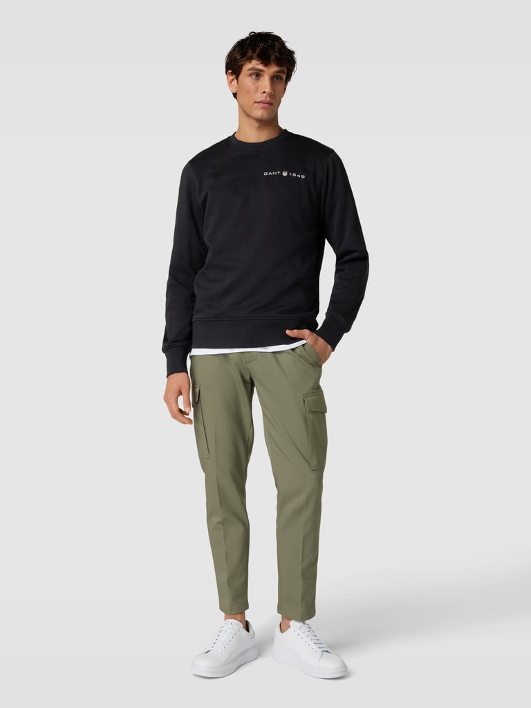 Gant Men Printed Typography Hooded Sweatshirt