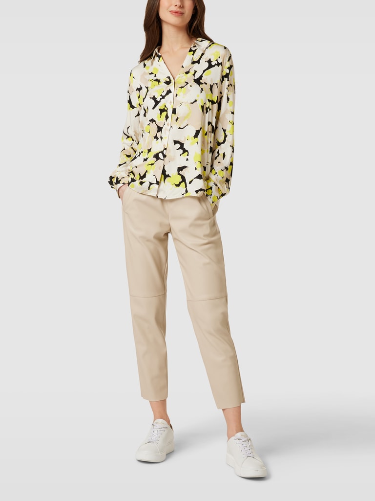 Blouse rayée lurex grise/blanche - River Woods