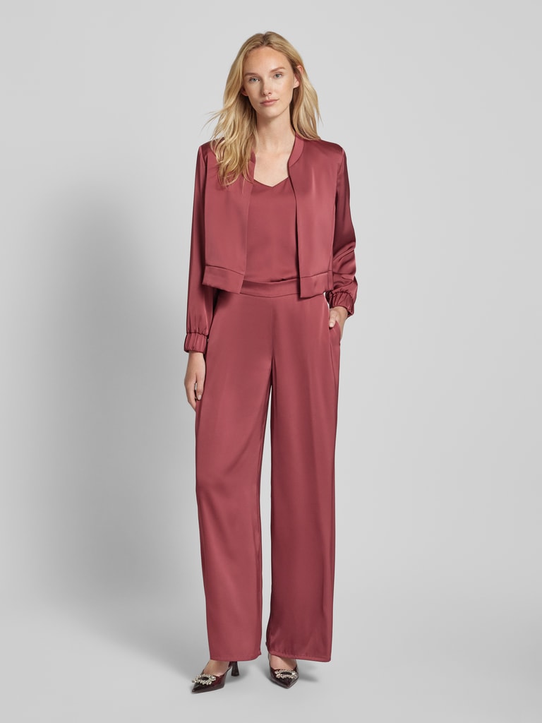 Drykorn Stoffen broek met elastische band, model 'CHASY' in beige