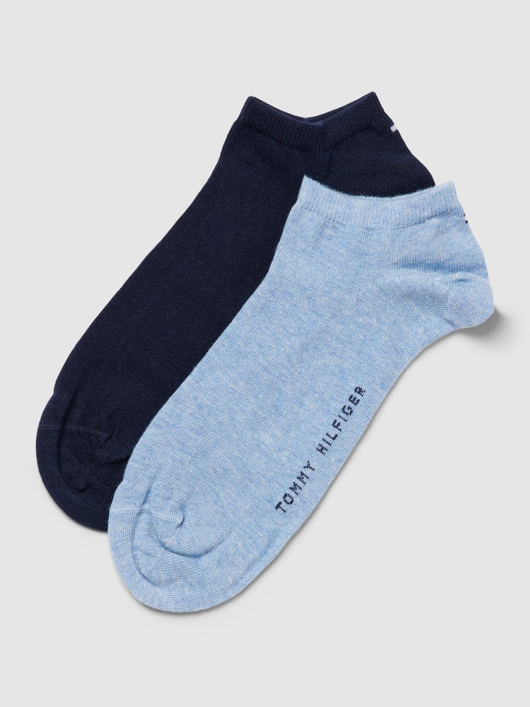 Tommy Hilfiger Sneakersocken mit Label-Detail im 2er-Pack