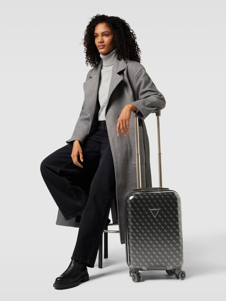Valigia Trolley Guess Jesco 4 Ruote - Bagaglio A Mano Antracite | Policarbonato, Leggera E Capiente - Foto 11