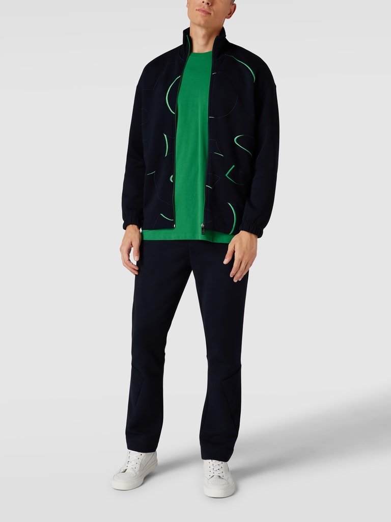 BOSS Green Sweatjacke mit Label-Stitching Modell 