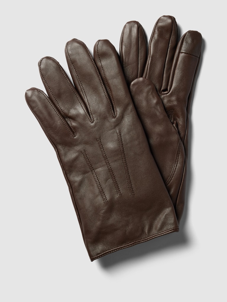 BARNETT SL-125 REG Honkbalhandschoen leer pigskin leer, bruin (REG (linkshandig