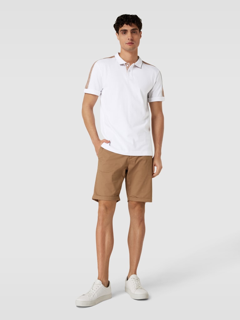 JOOP! Collection Poloshirt mit Label-Details (weiss) online kaufen