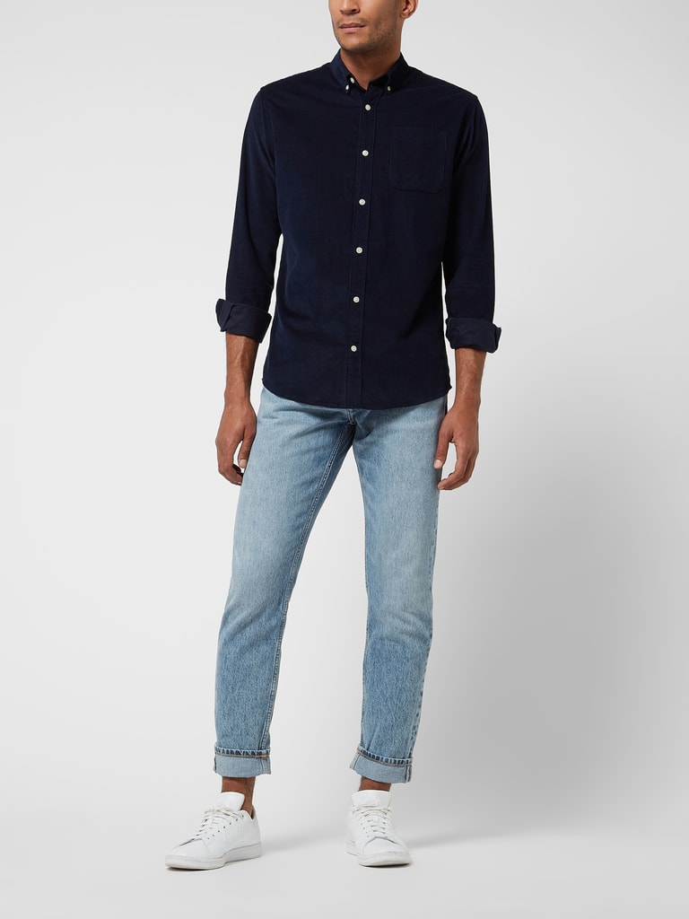 Herrenhemd Langarm Bügelleicht - Formales Hemd Mit Stretch Für Business & Freizeit