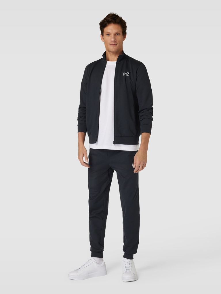 EA7 Emporio Armani Trainingsanzug mit Logo-Detail (marine) online 