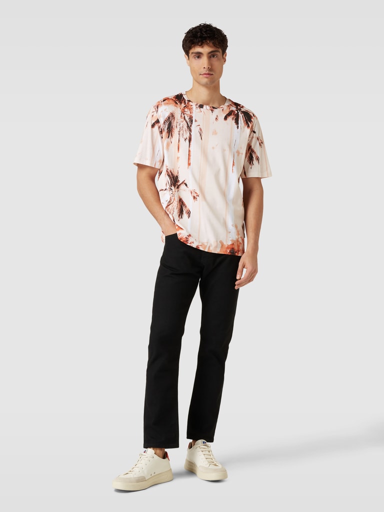 BOSS Tsummer 4 Camiseta, Natural (101), XXL Para Hombre