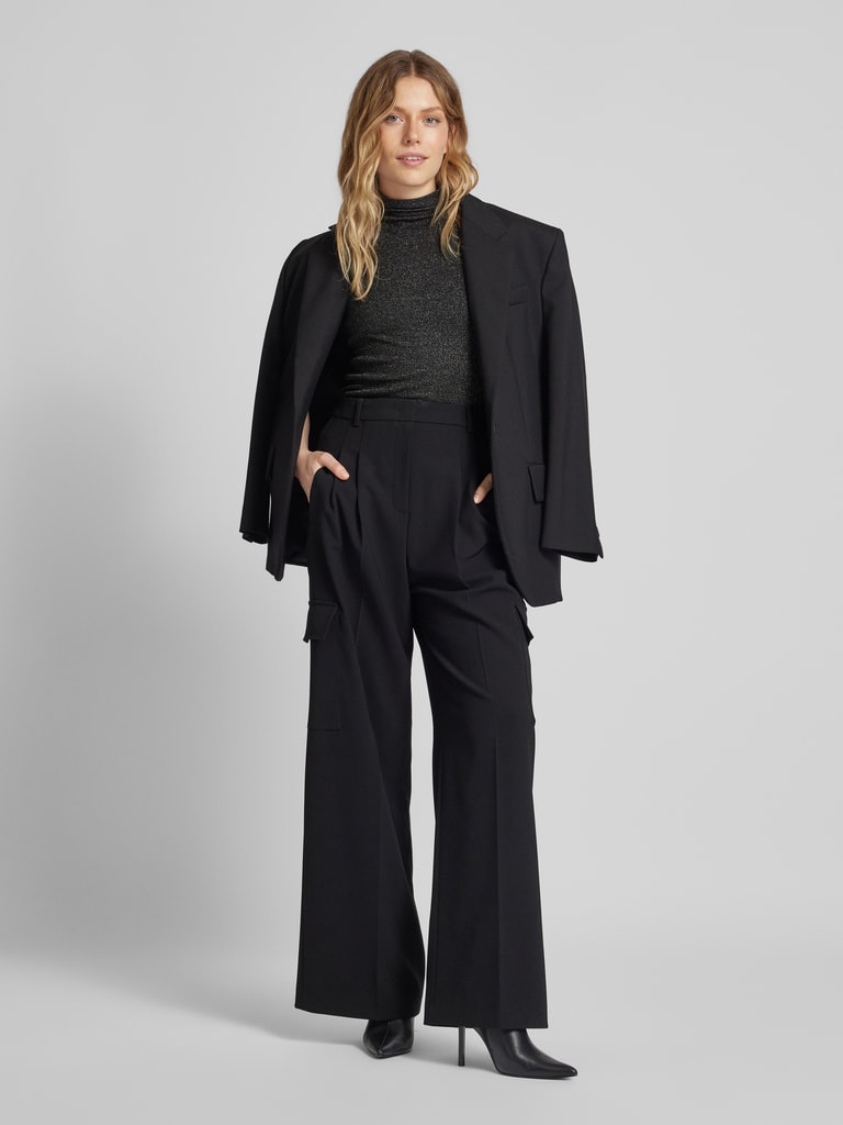 patrizia-pepe-top-mit-stehkragen-black-online-kaufen