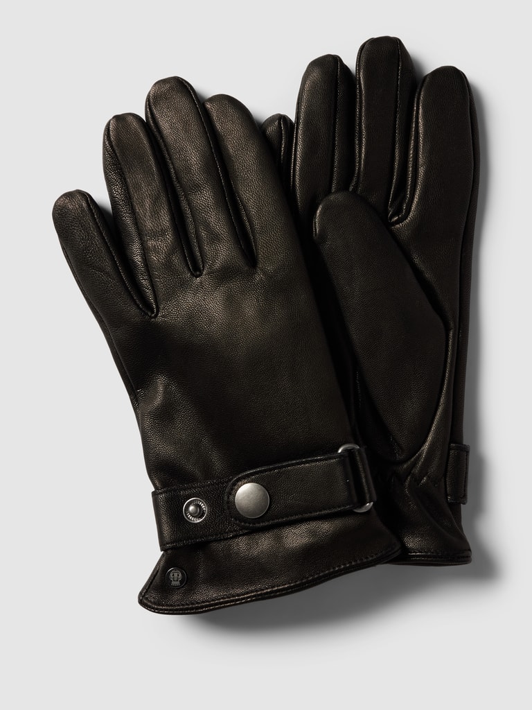 Roeckl Mori 2 Gloves, zwart/blauw Fietshandschoen kopen