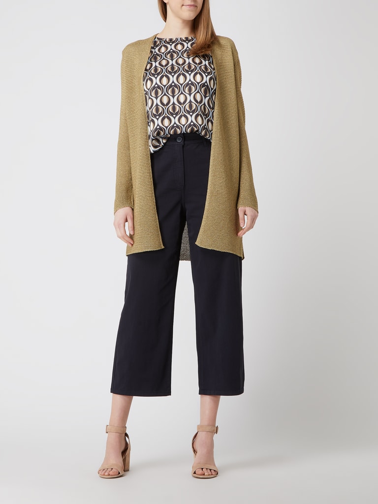 More & More Cardigan mit offener Vorderseite (khaki) online kaufen