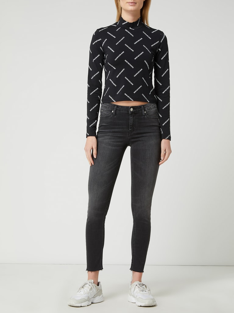 Calvin Klein Jeans Super Skinny Fit Jeans mit Stretch-Anteil 