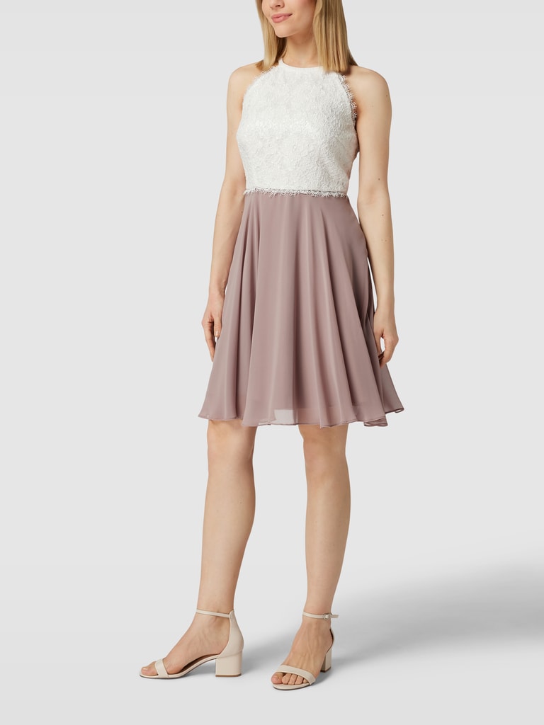 Jake*s Cocktail Cocktailkleid in Two-Tone-Machart (mauve) online kaufen