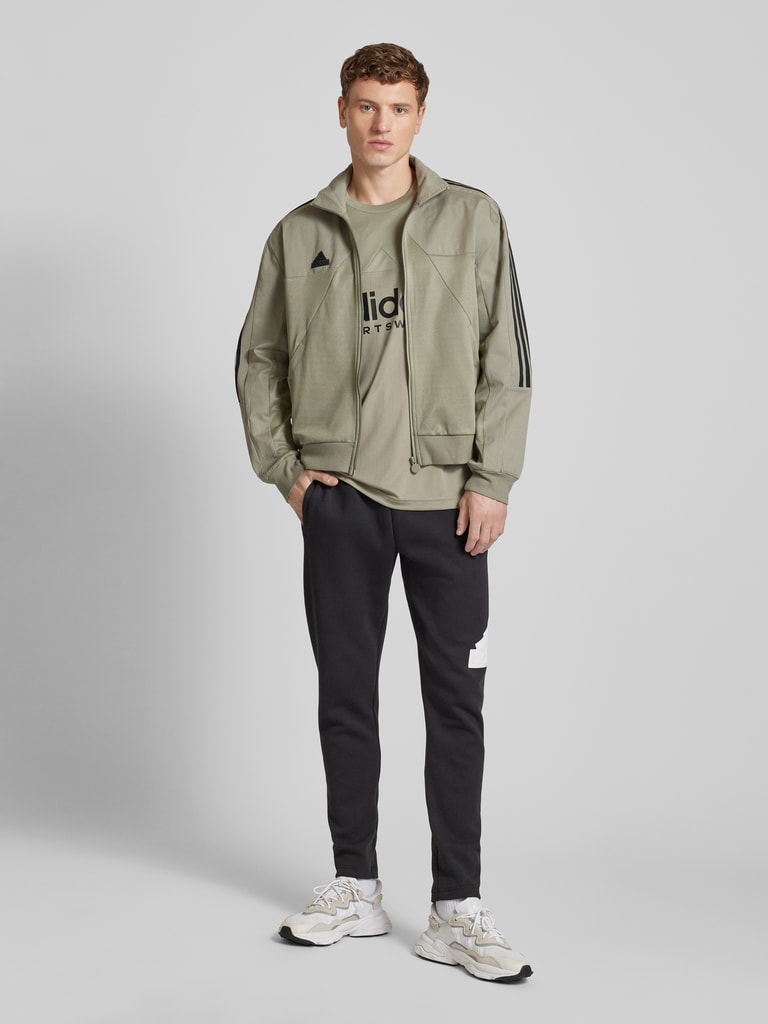 ADIDAS SPORTSWEAR T-Shirt mit Label-Print (taupe) online kaufen