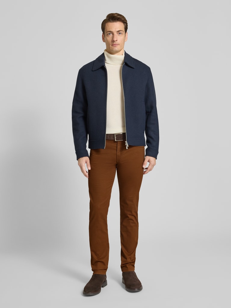 bugatti Modern Fit Hose im 5-Pocket-Design (cognac) online kaufen