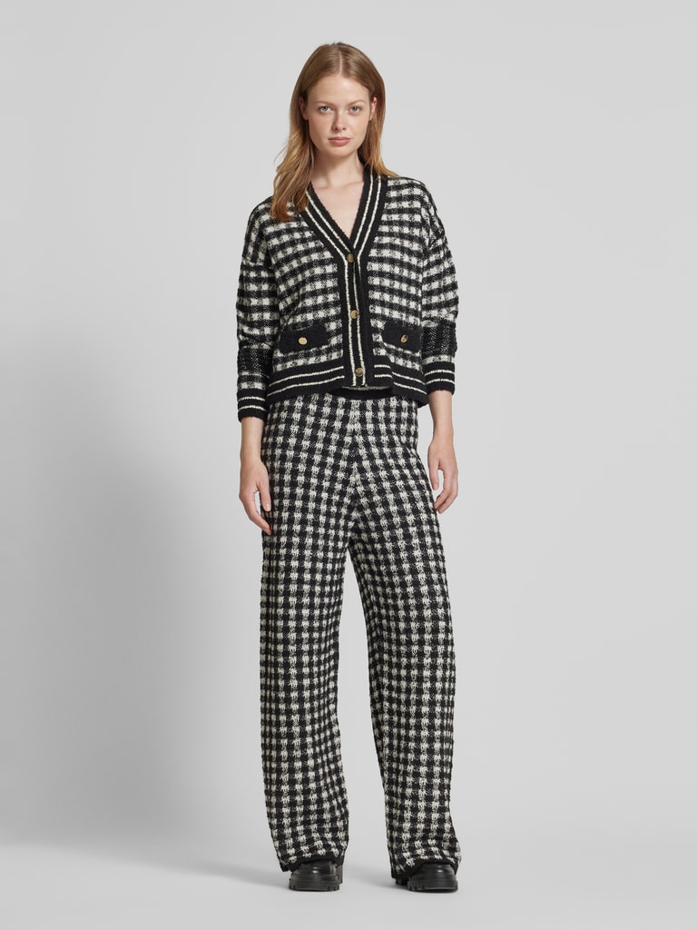 Boucle Jacke Karierte Jacke Damen S Oliver BLACK LABEL Regular Fit