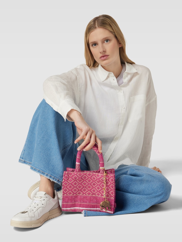 Dames Handtas met Korte Hengsels Vintage Tas met Schouderriem in PU Dames Handtas met Korte Hengsels Vintage Tas met Schouderriem in PU