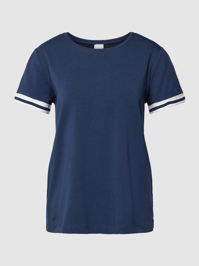 Srmcc Mey Pyjama-Oberteil mit Kontrastbesatz (marine) online kaufen