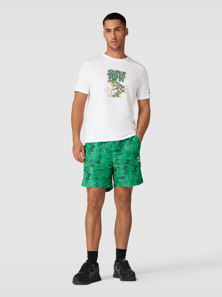 Kup online PUMA PERFORMANCE T-shirt z nadrukowanym motywem model ...