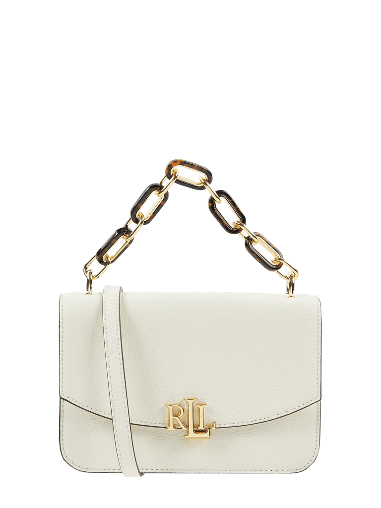 Lauren Ralph Lauren Crossbody Bag aus Leder Modell 'Madison' (offwhite
