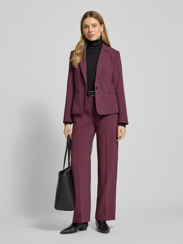 comma Blazer mit Reverskragen (bordeaux) online kaufen