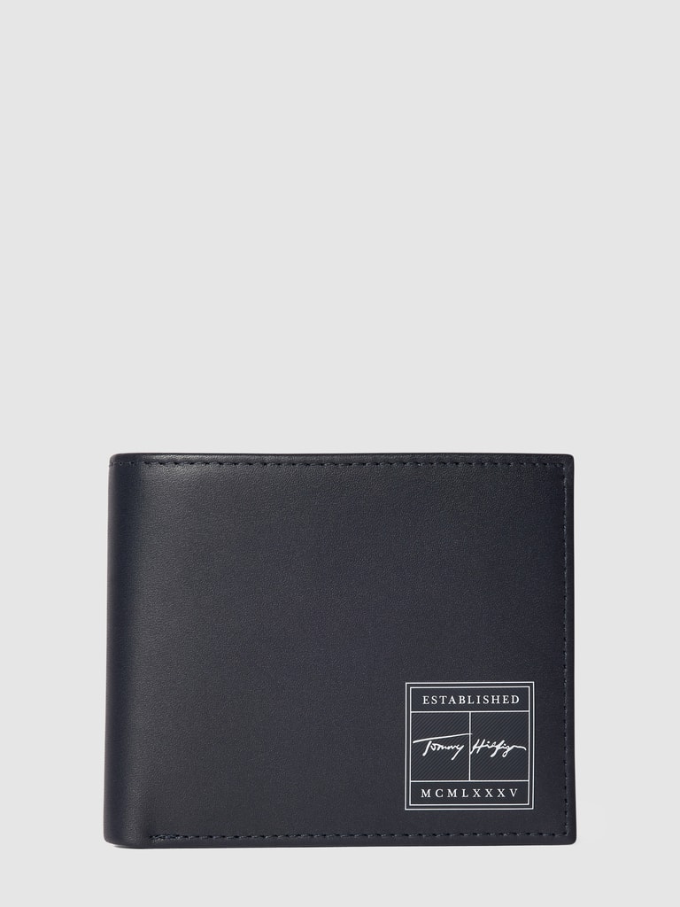 Tommy Hilfiger Portemonnaie mit Label-Detail (dunkelblau) online  