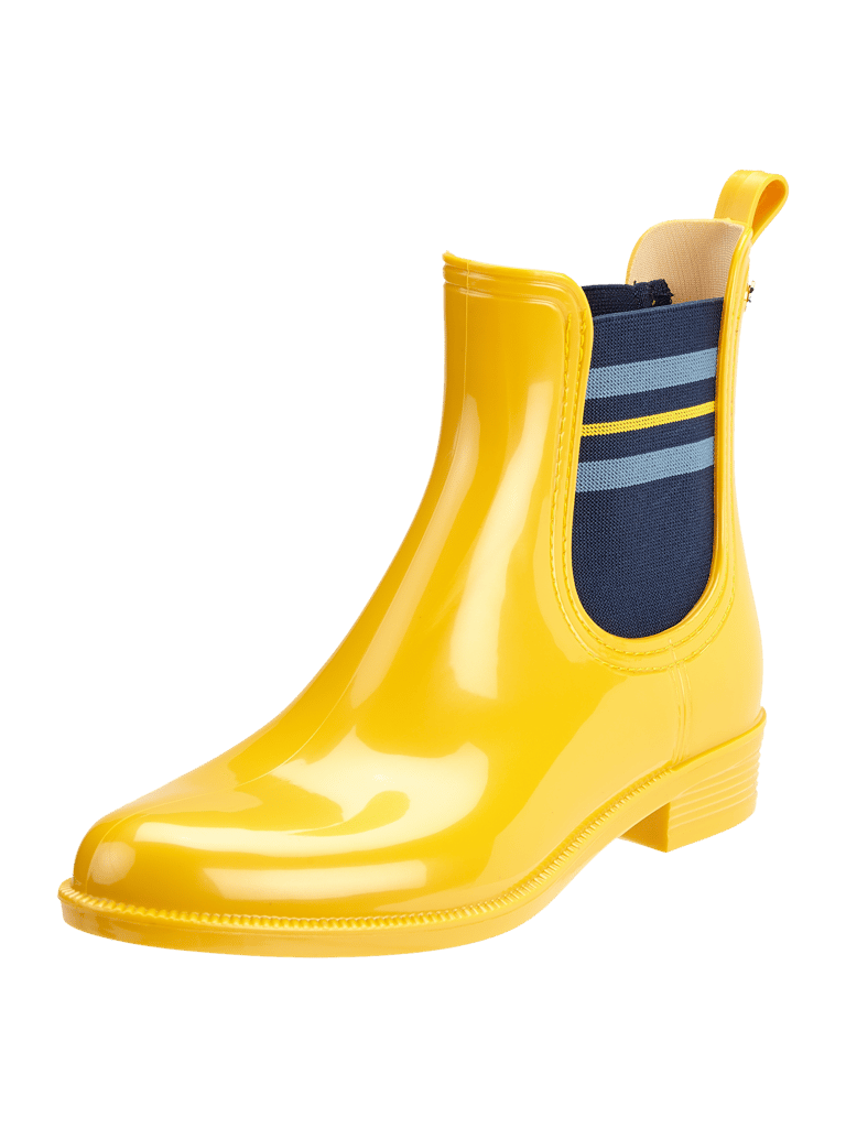 Tommy Hilfiger Chelsea Boots aus Gummi (gelb) online kaufen