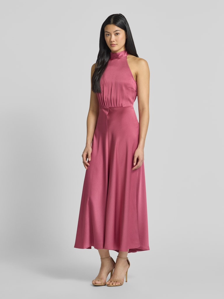 Samso Rheo Samsøe Samsøe Midikleid mit Neckholder Modell 'RHEO' (rose) online kaufen